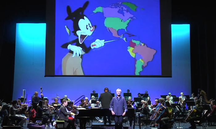 Photo from a performance by Animaniacs in Concert