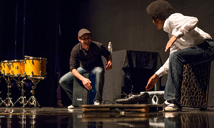 Collision of Rhythm in performance