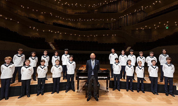 Vienna Boys Choir in performance