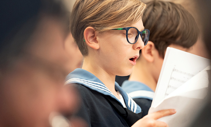 Vienna Boys Choir in performance