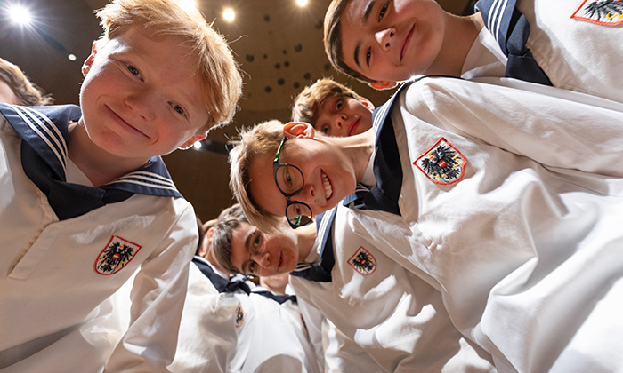 Vienna Boys Choir in performance