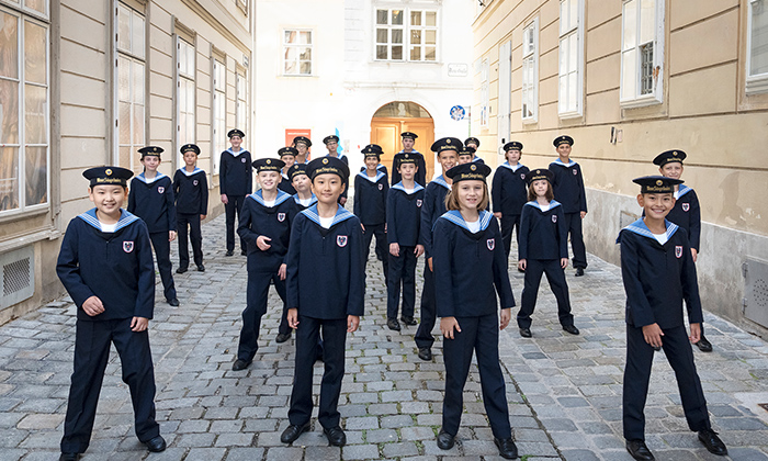 Vienna Boys Choir in performance