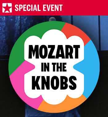 Mozart In the Knobs logo image