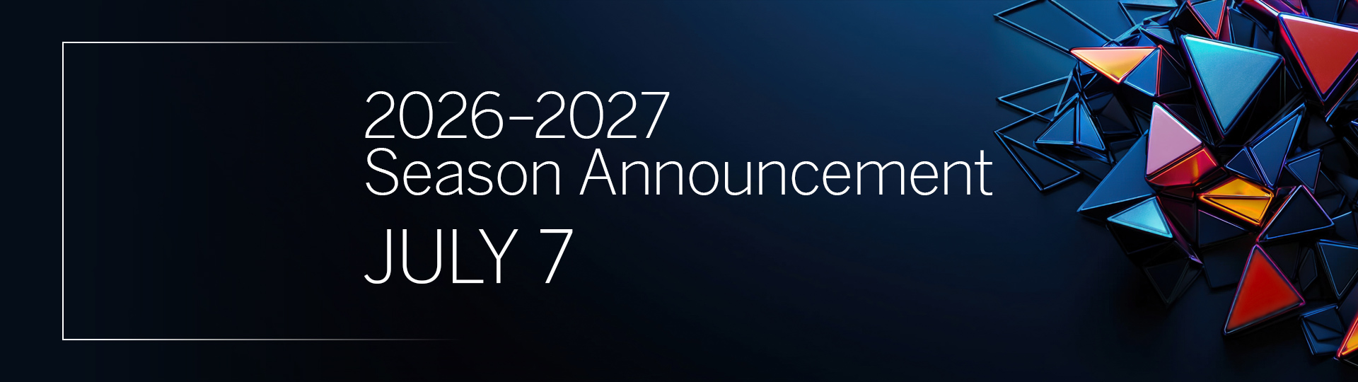 Ogle Center 2025-2026 season announcement