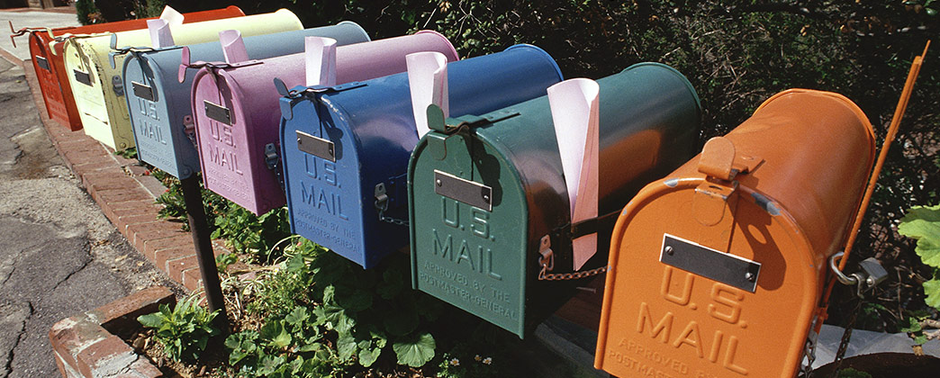 Image of mailboxes